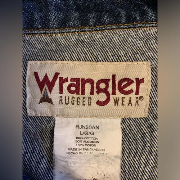 Vintage wrangler rugged wear denim jacket, vintage 90’s denim fall - Picture 11 of 11